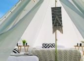 3 person luxury 5m Bell Tent (doubles or singles)